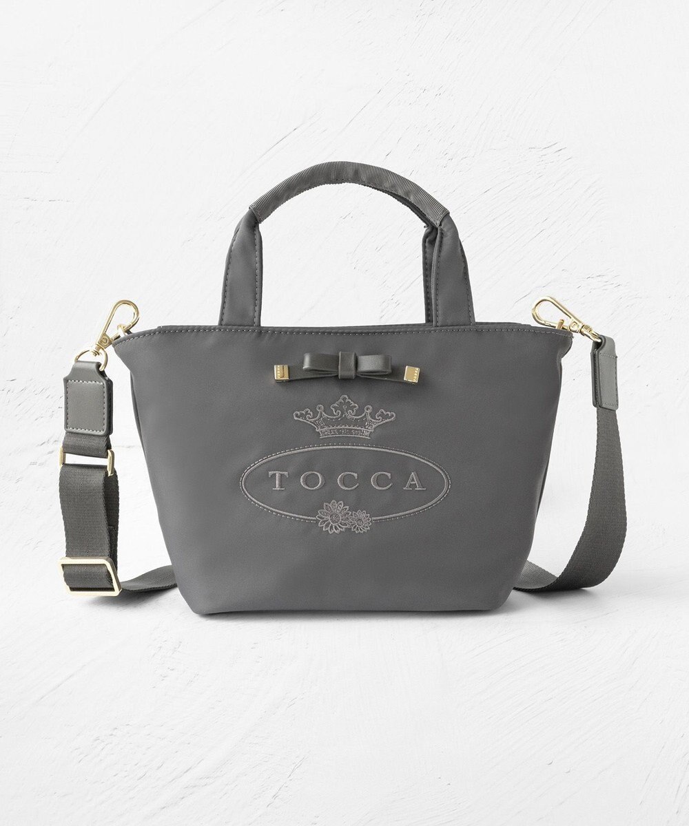TOCCA CARVED LOGO POCHETTE ナイロンバッグ 