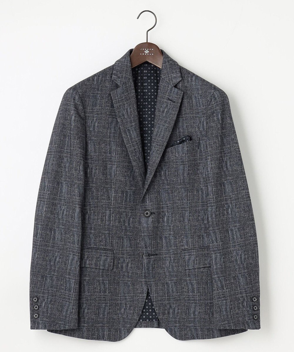 JOSEPH ABBOUD 【ストレッチ/セットアップ/弱撥水】フランネル ジャージ ジャケット 