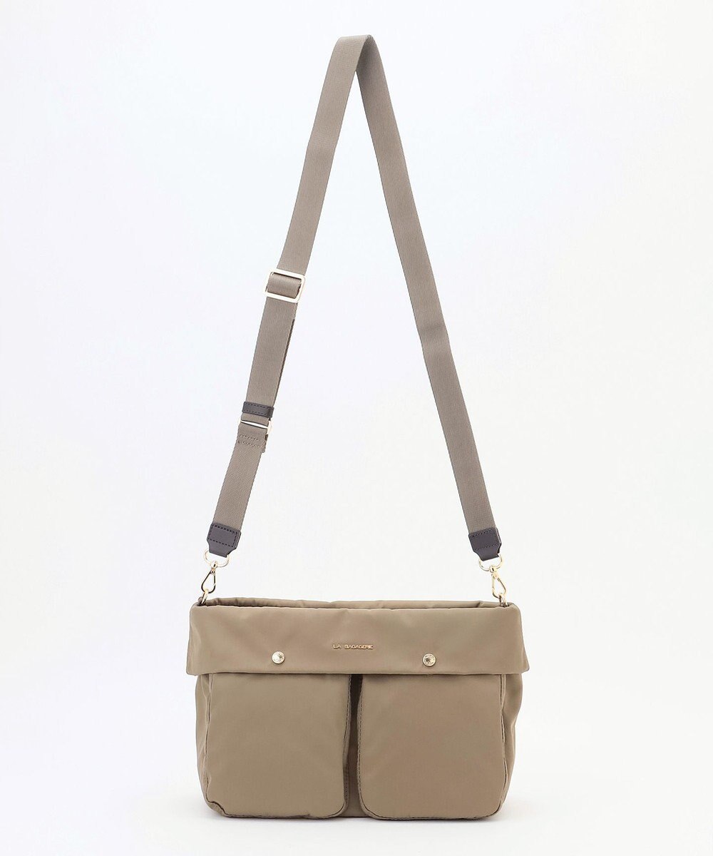 LA BAGAGERIE ダブルフロントポケット2WAYショルダー 