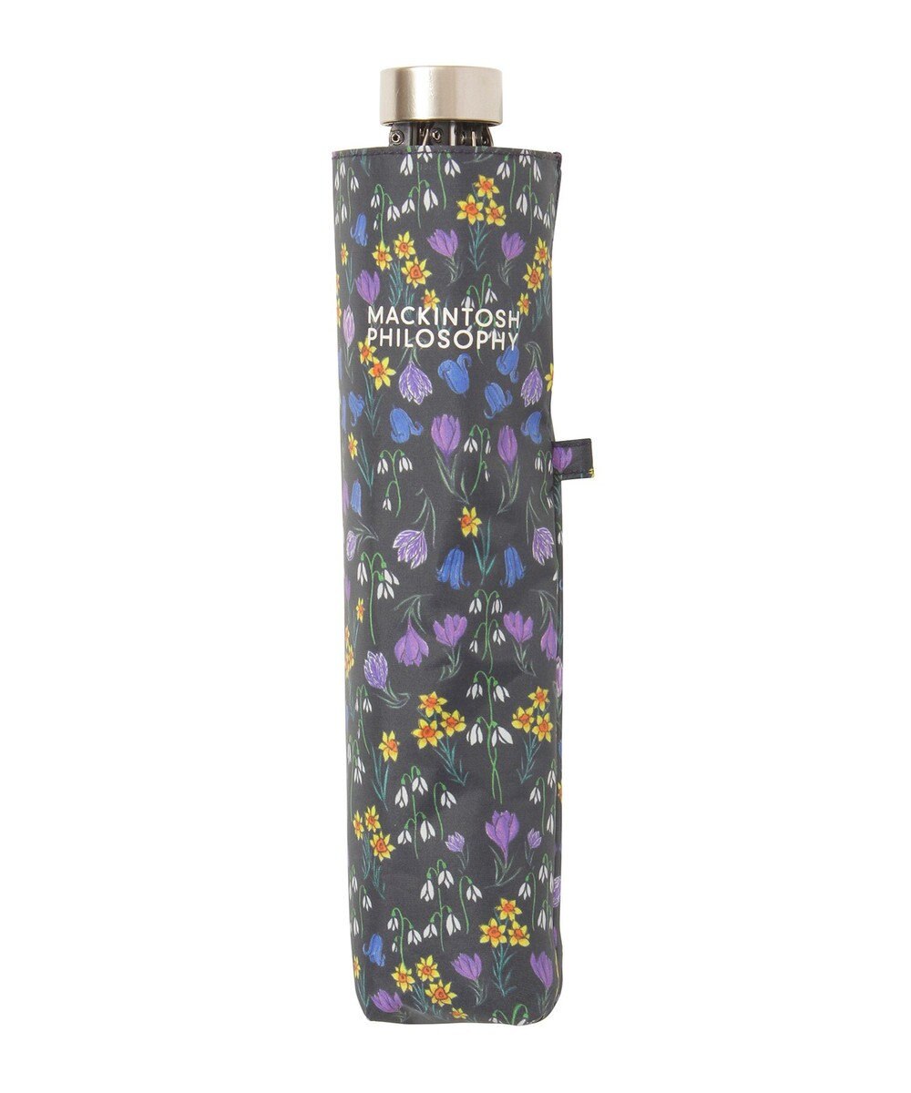 MOONBAT 【 遮光率100％/遮熱/UV/軽量】MACKINTOSH PHILOSOPHY(マッキントッシュフィロソフィー)晴雨兼用日傘 Snowblue Garden Barbrella バーブレラ 折りたたみ傘 フワクール生地使用 