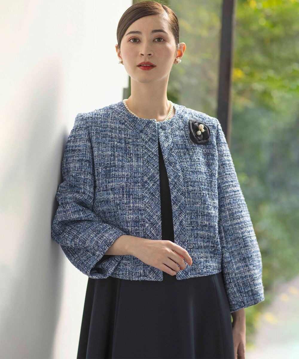 組曲 エアリーフラワーパールコサージュ 