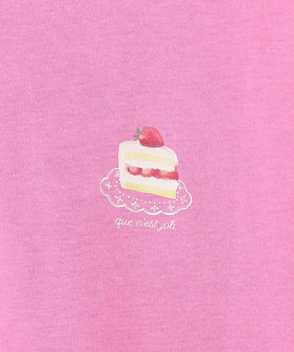 ANY KIDS 【綿100%】バックプリント オーバーサイズTシャツ 