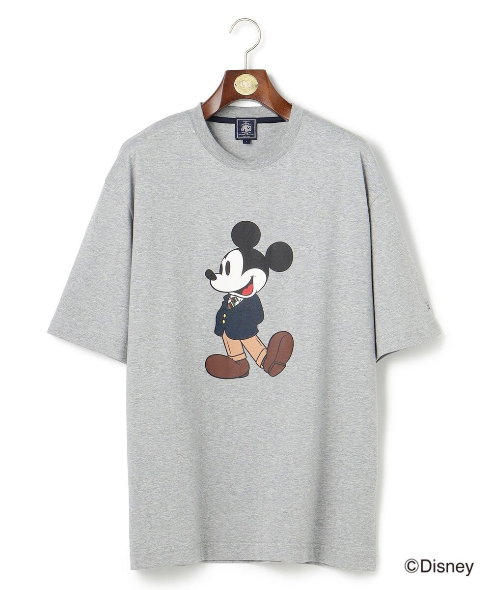 J.PRESS MEN 【DISNEY COLLECTION】【UNISEX】フロントイラストTシャツ / ミッキーマウス 