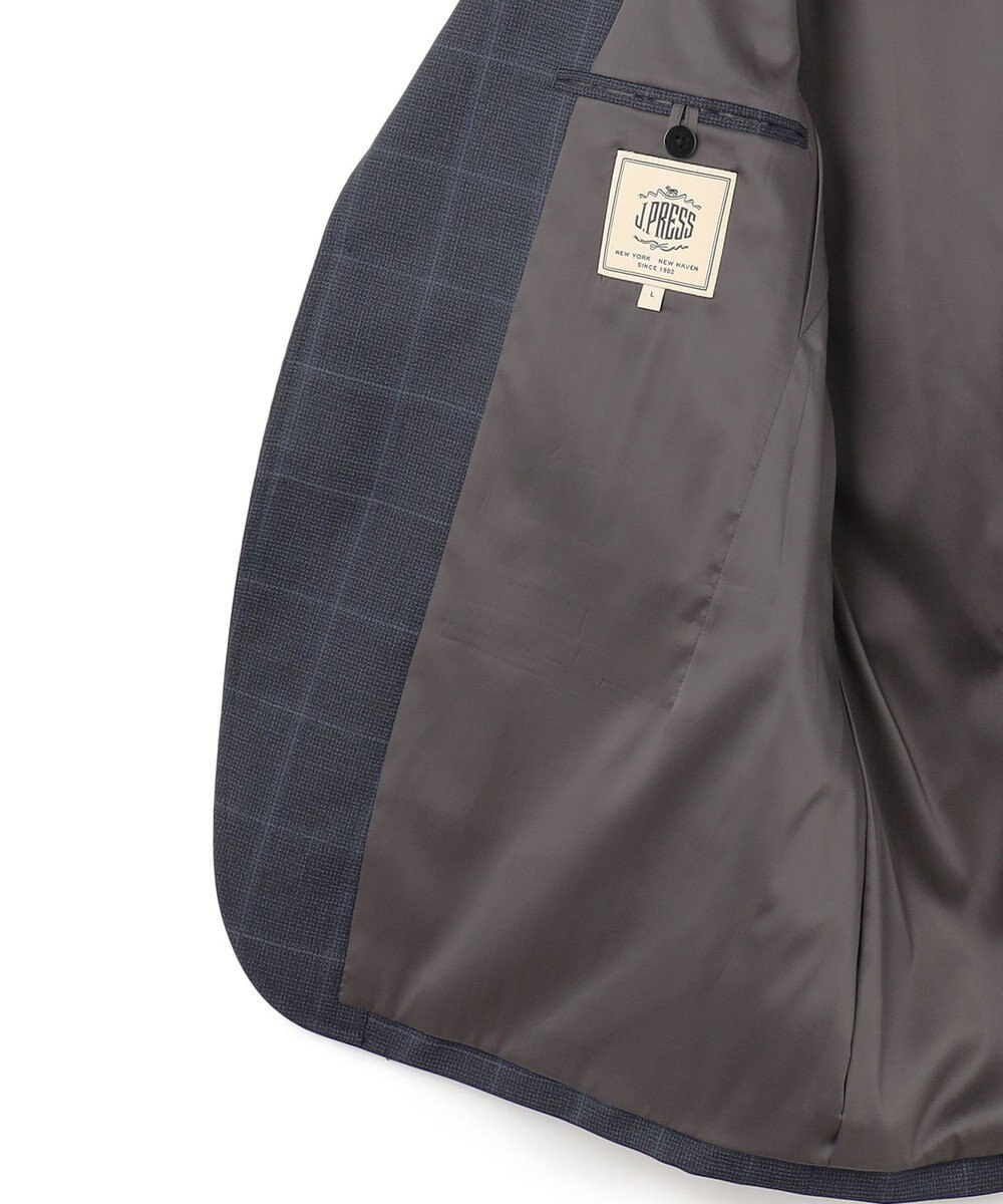 J.PRESS MEN 【WEB・一部店舗限定】ツイストミックスチェック ジヤケット 