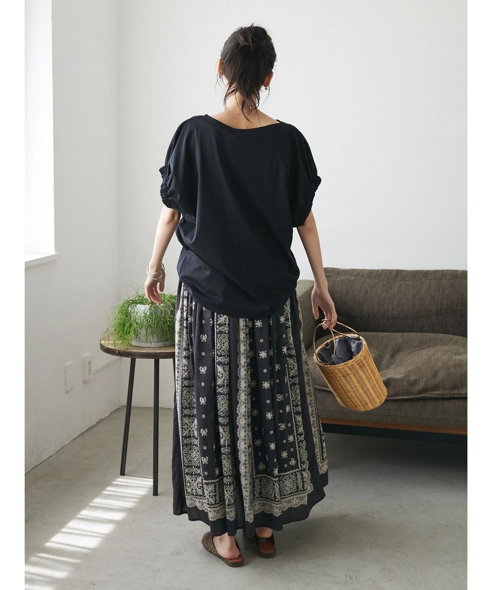 CRAFT STANDARD BOUTIQUE 【ＵＶカット】ギャザースリーブプルオーバー 