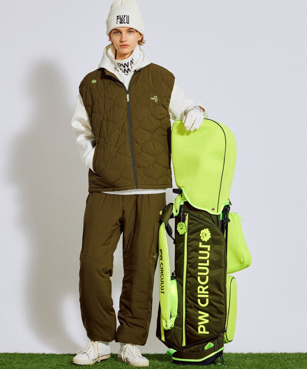 PW CIRCULUS 【25秋冬 新色追加！】【UNISEX】デタッチャブル キャディバッグ シューズケース・ランドリーケース付  ゴルフ 