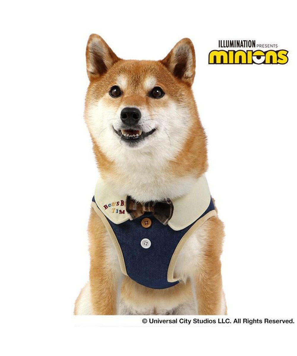 PET PARADISE ミニオン ティム ベストハーネス デニム ＳＭ 中型犬 