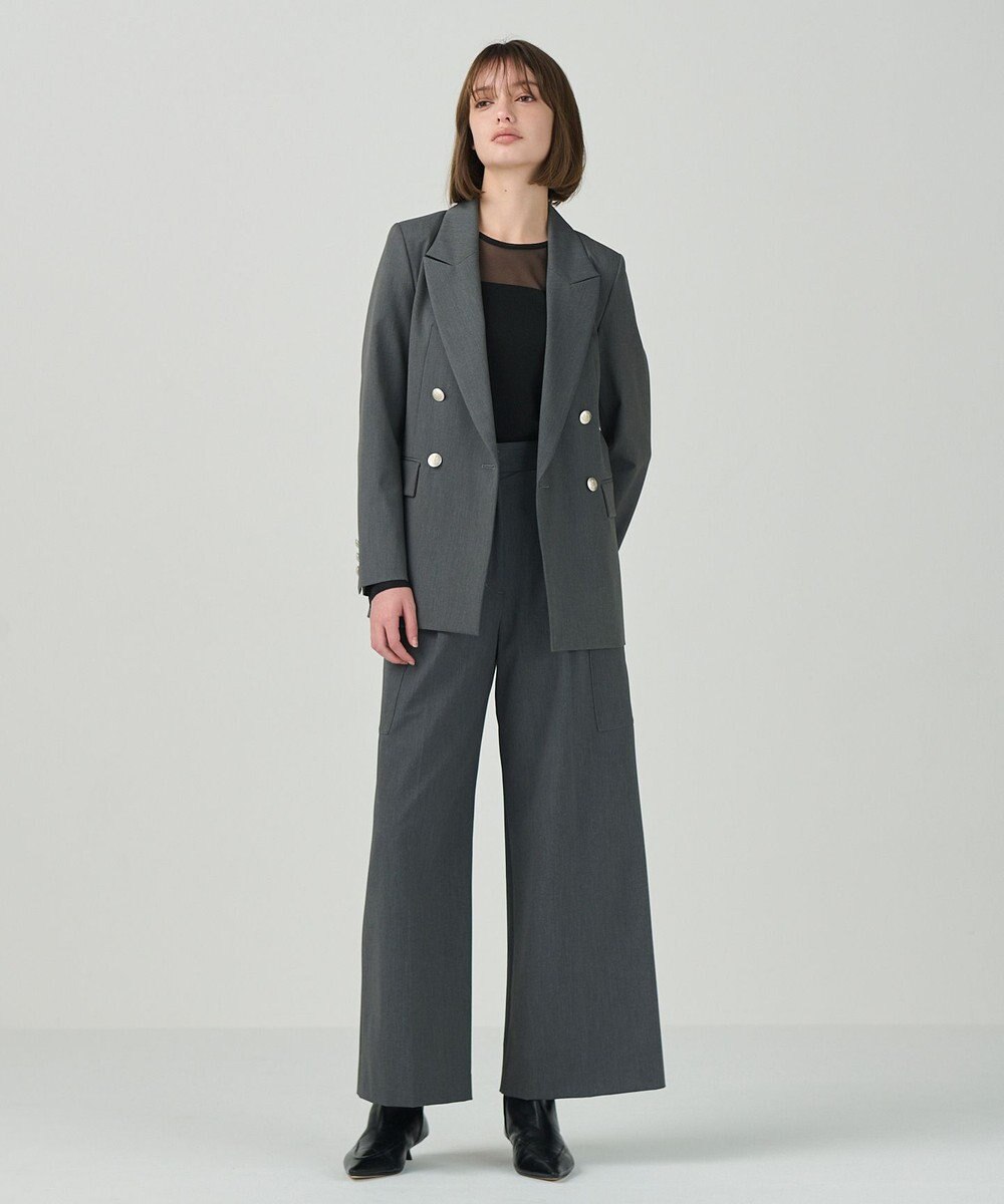 GRACE CONTINENTAL ダブルブレストstジャケット 