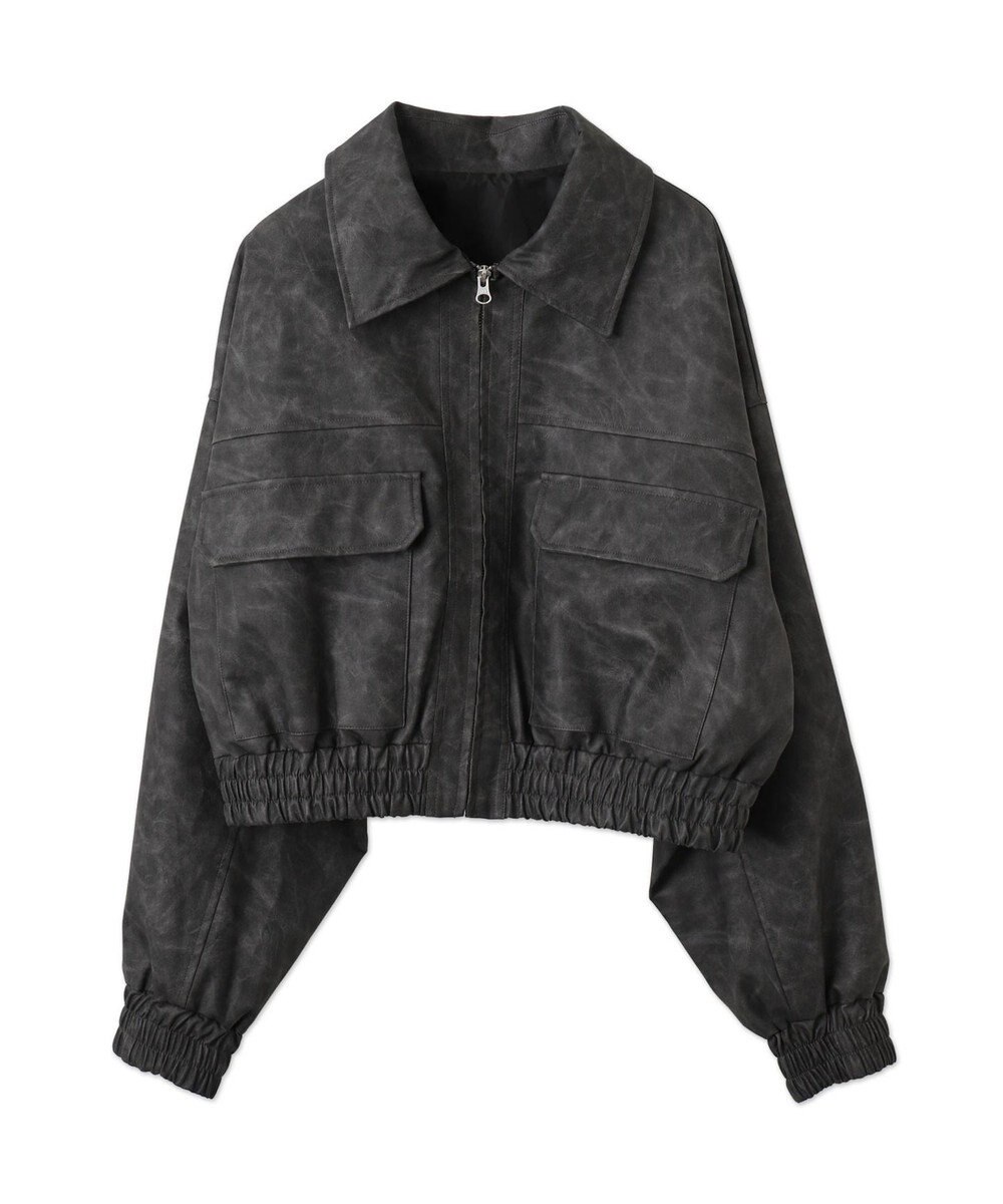 WEGO PUショートブルゾン 