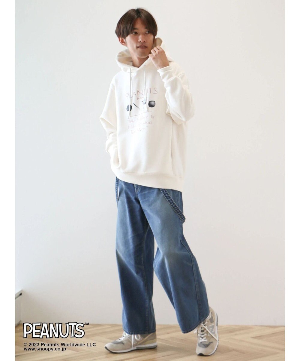 CRAFT STANDARD BOUTIQUE ＰＥＡＮＵＴＳ裏起毛スウェットパーカー 