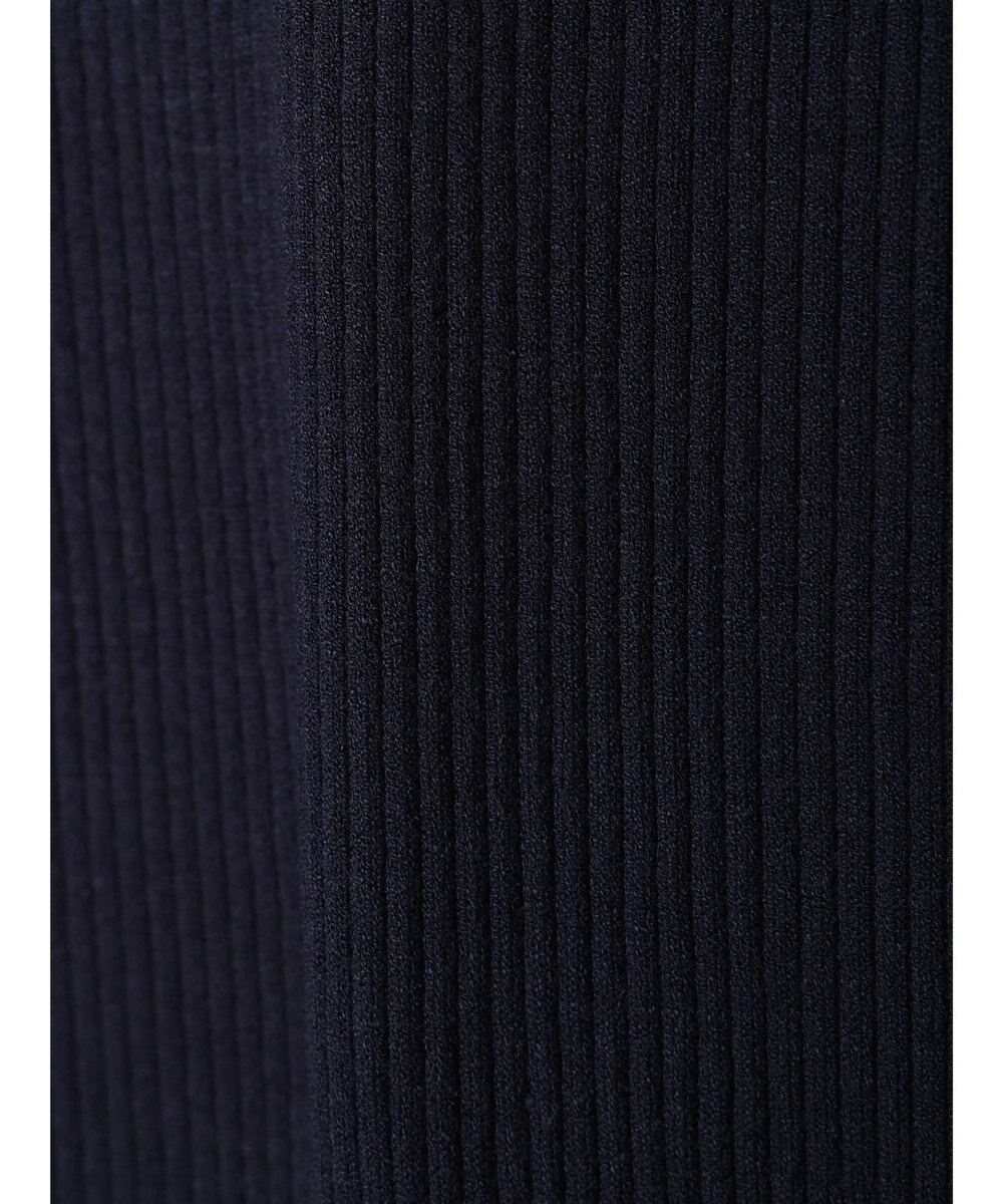 Green Parks タイトシルエットリブニットワンピース 