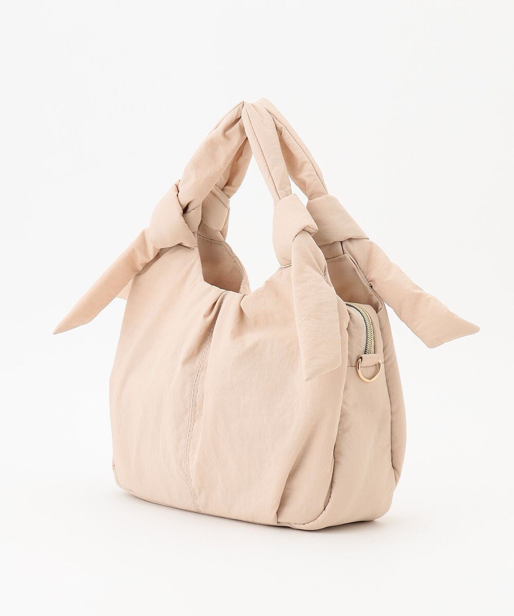 LA BAGAGERIE 【maison vert】 【撥水】リボンフワフワ２WAYトート 