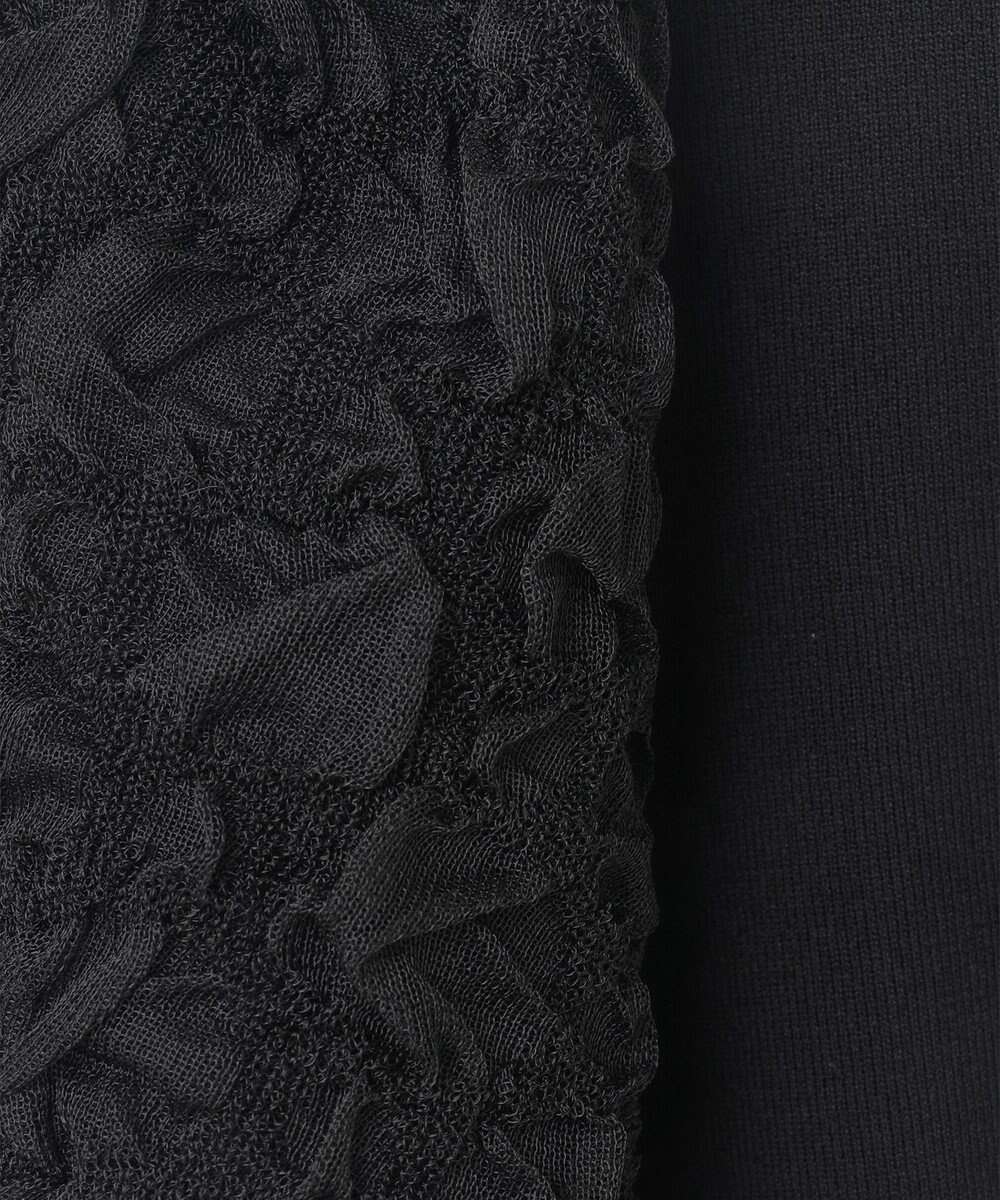 GRACE CONTINENTAL シアーハーフニットトップ 