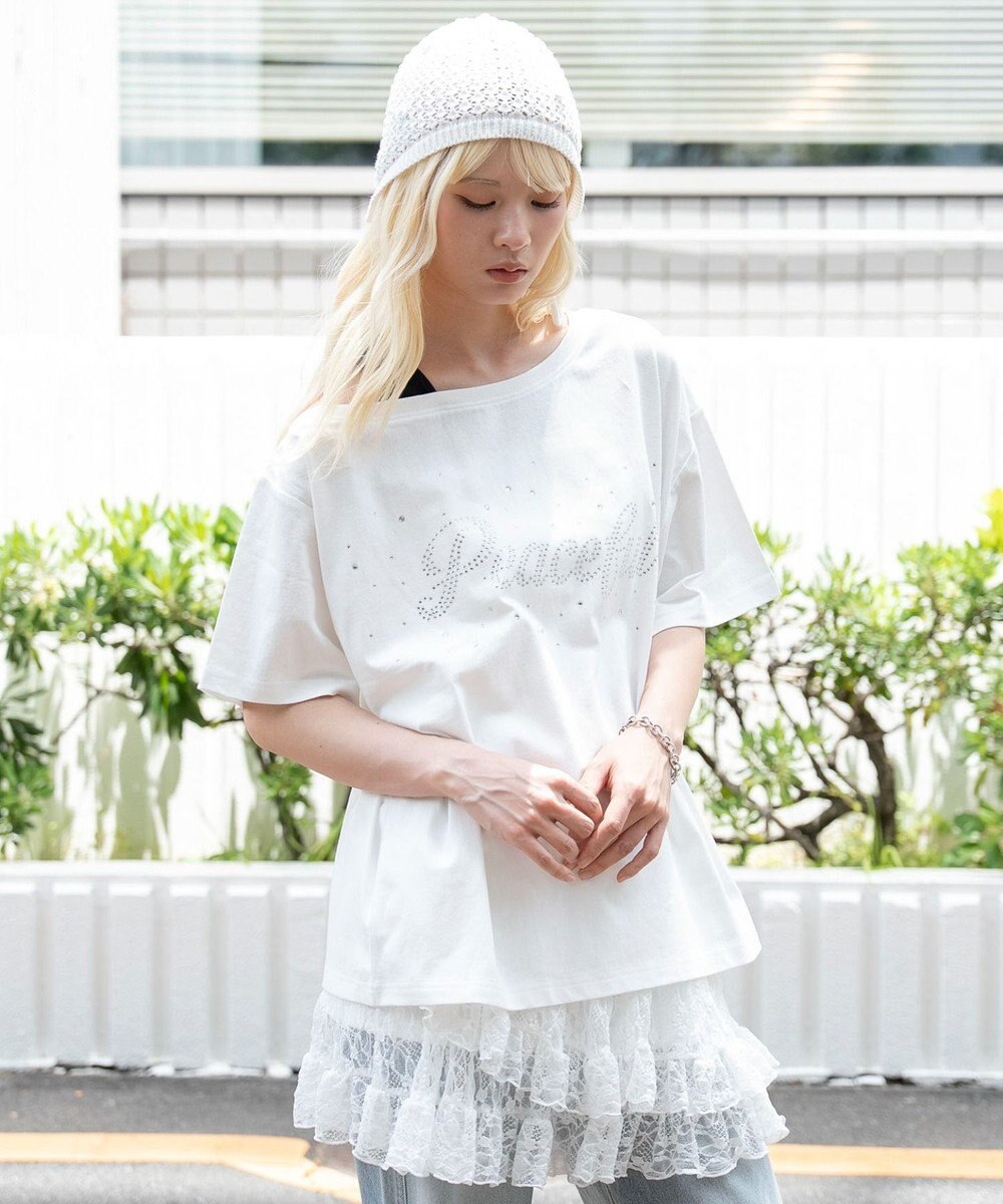 WEGO タンクレイヤードワンショルビッグT 