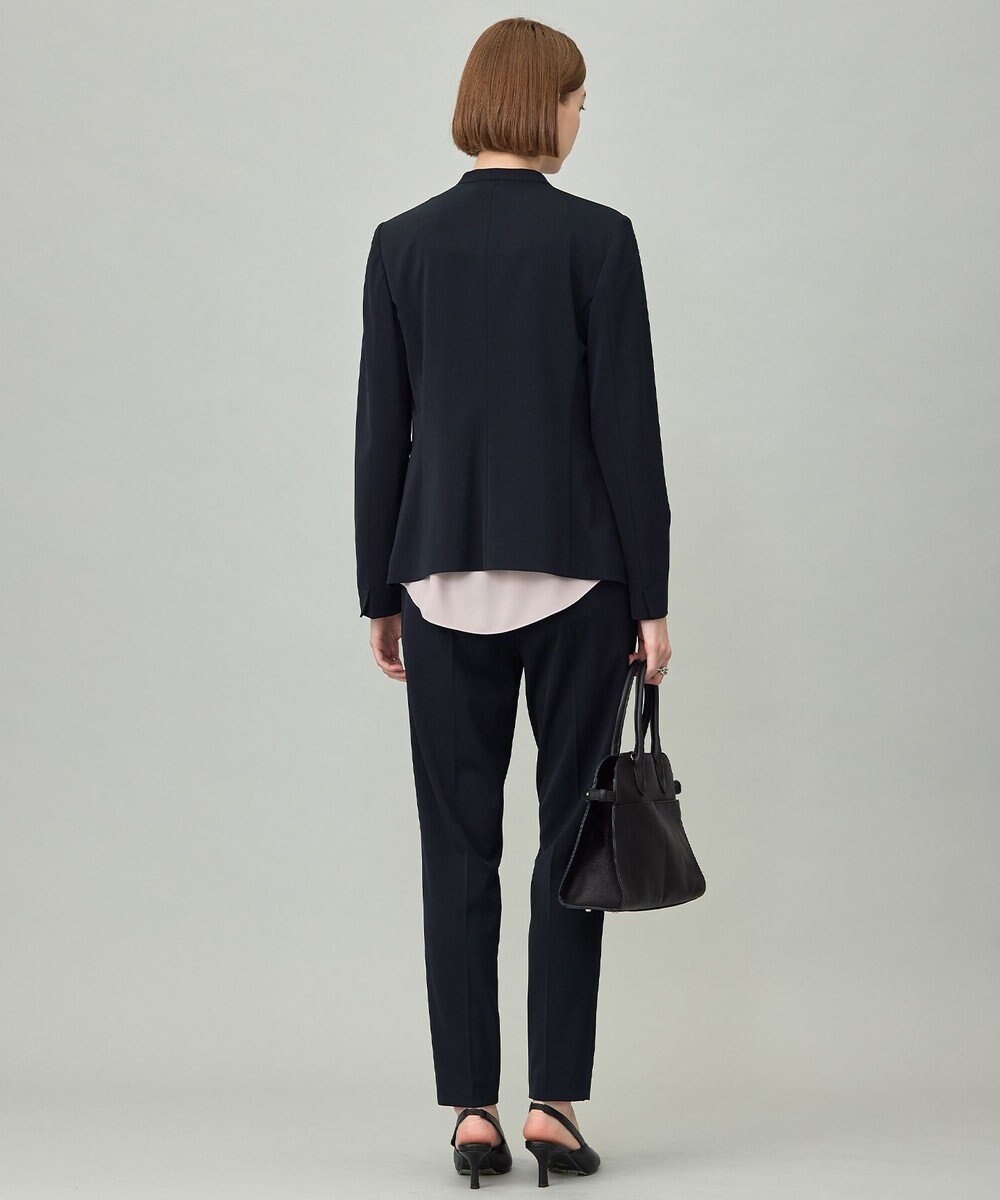 ICB 【防シワ・速乾・洗える】Fied ノーカラージャケット 