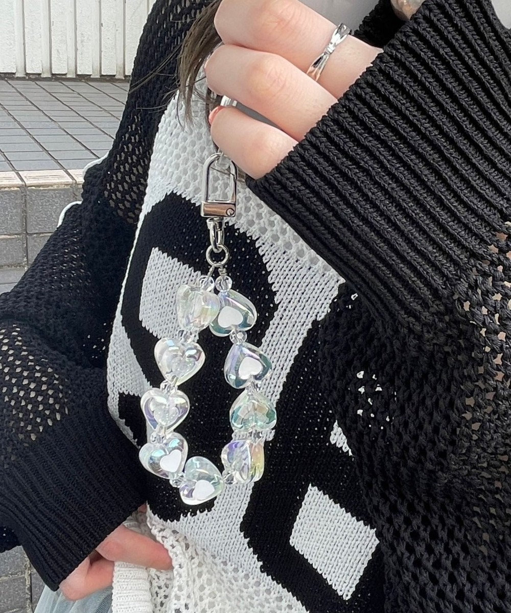 WEGO ビーズフープキーホルダーA 