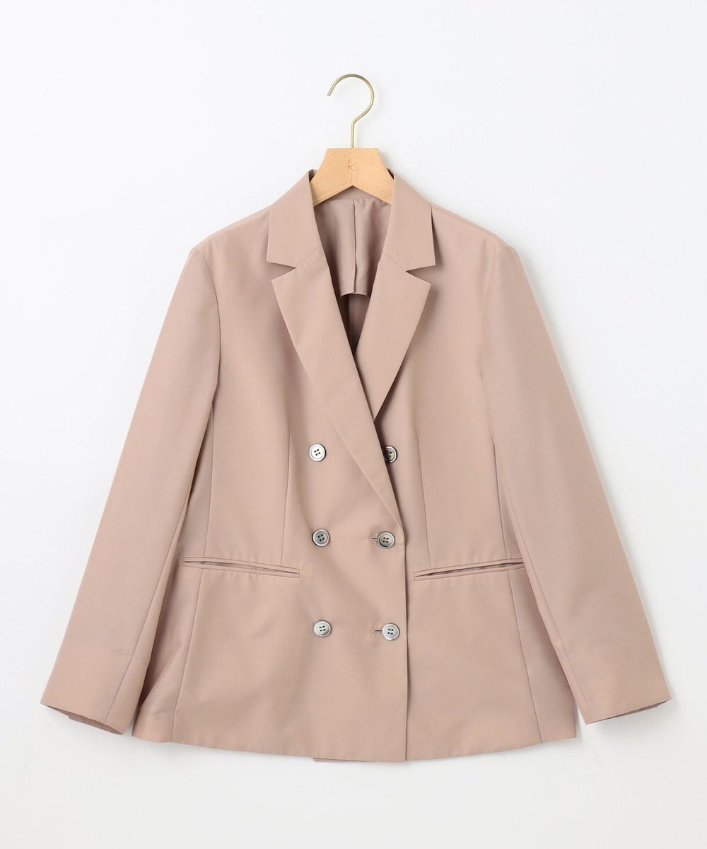 組曲 L 【WEB限定】シアーボイル ダブルブレストジャケット 