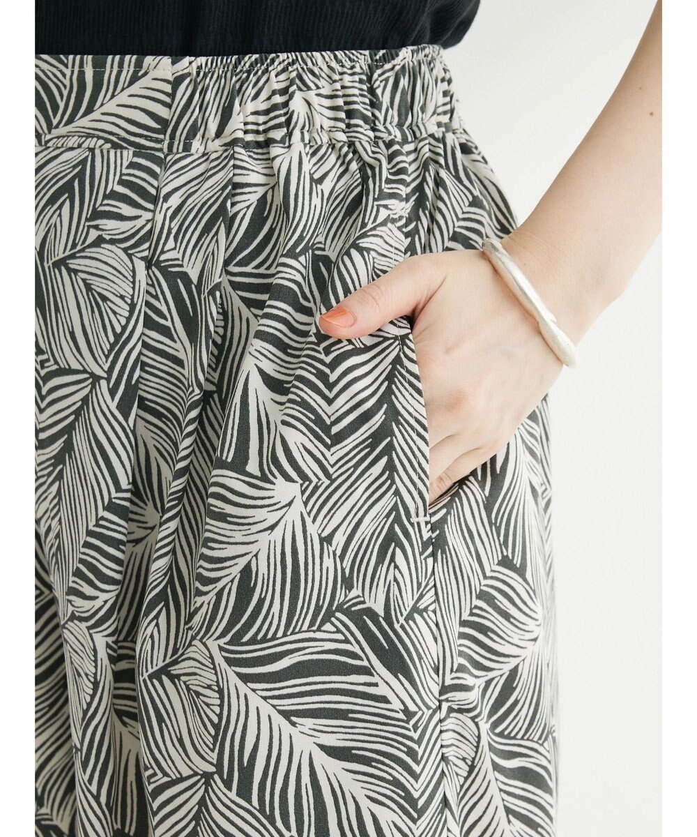 Green Parks アート柄イージーパンツ 