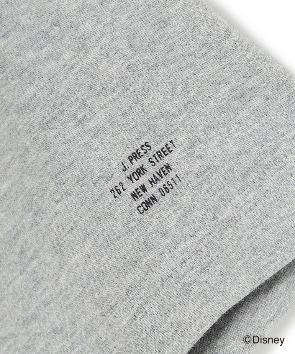 J.PRESS MEN 【DISNEY COLLECTION】【UNISEX】フロントイラストTシャツ / ミッキーマウス 