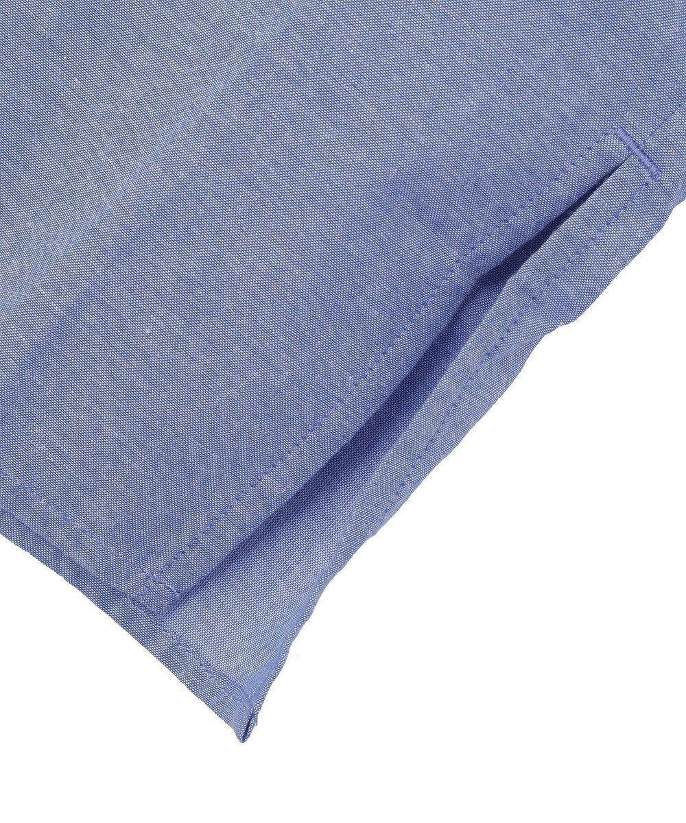 Green Parks 綿麻混Ｖネックオーバーサイズシャツ 