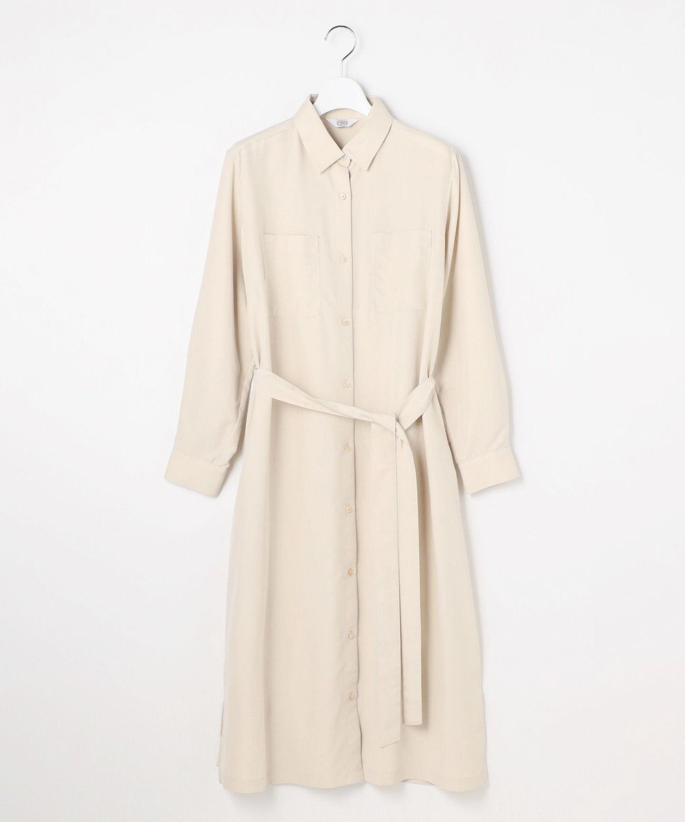 J.PRESS LADIES S ピーチポプリン ワンピース 