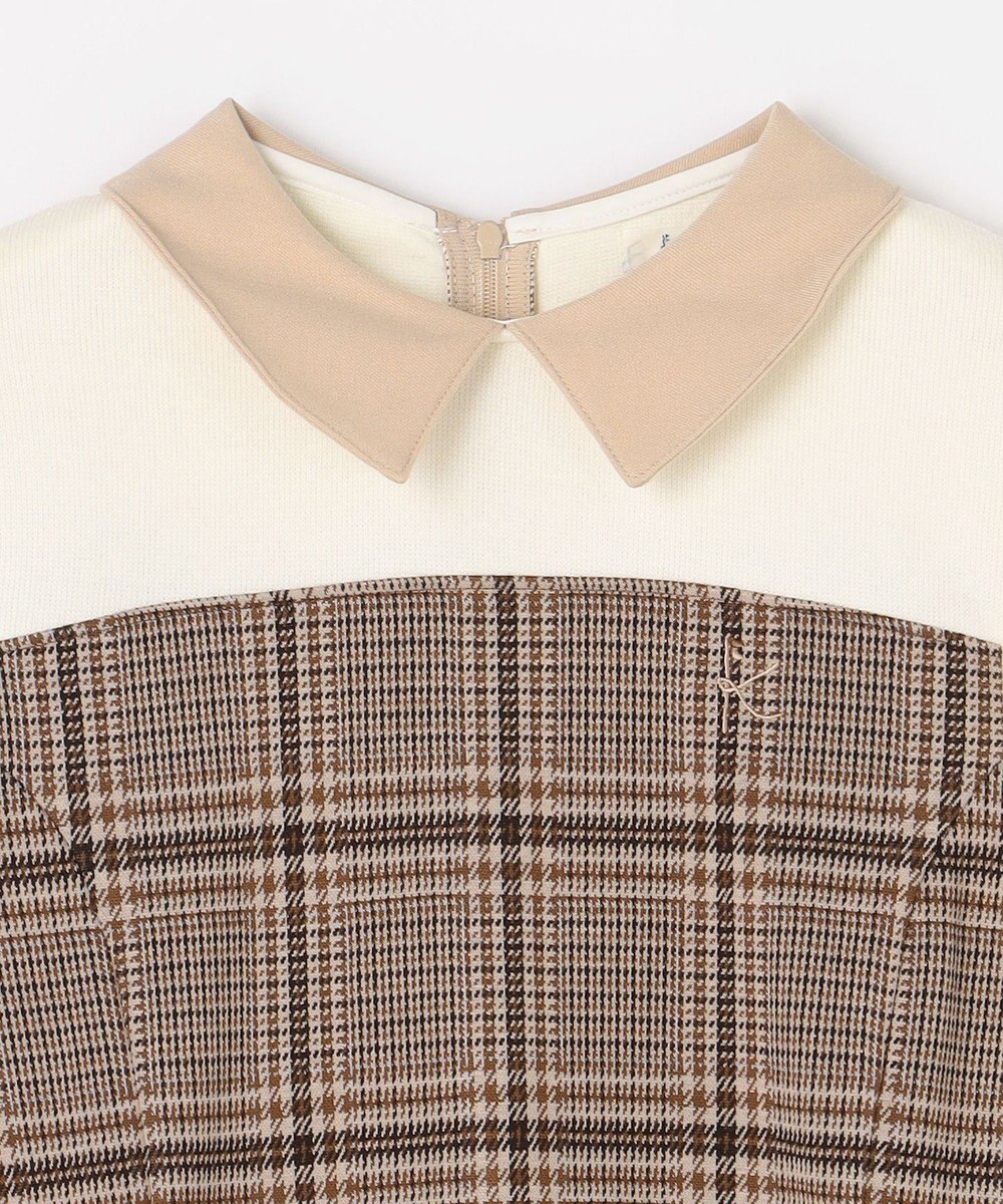 組曲 KIDS 【150-160㎝】レディチェック ワンピース 