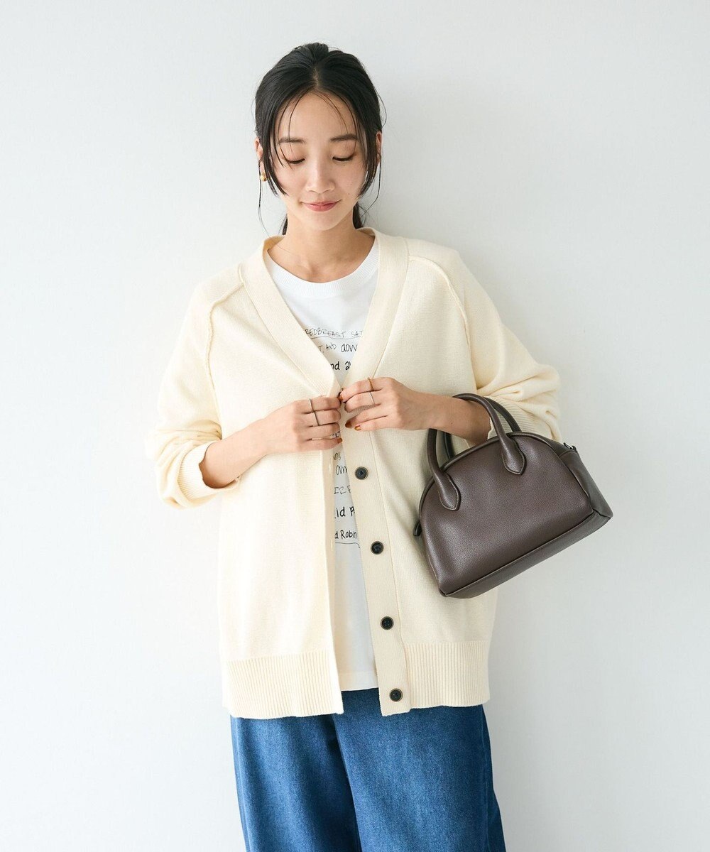 CRAFT STANDARD BOUTIQUE アウトリンキングニットカーディガン 