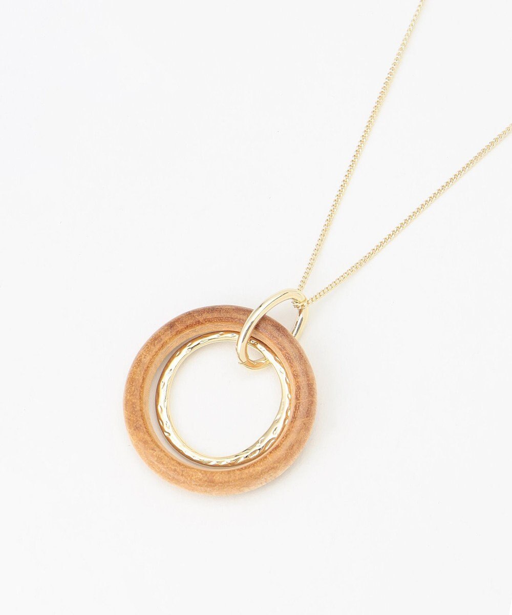 ANY ダブルリングネックレス 