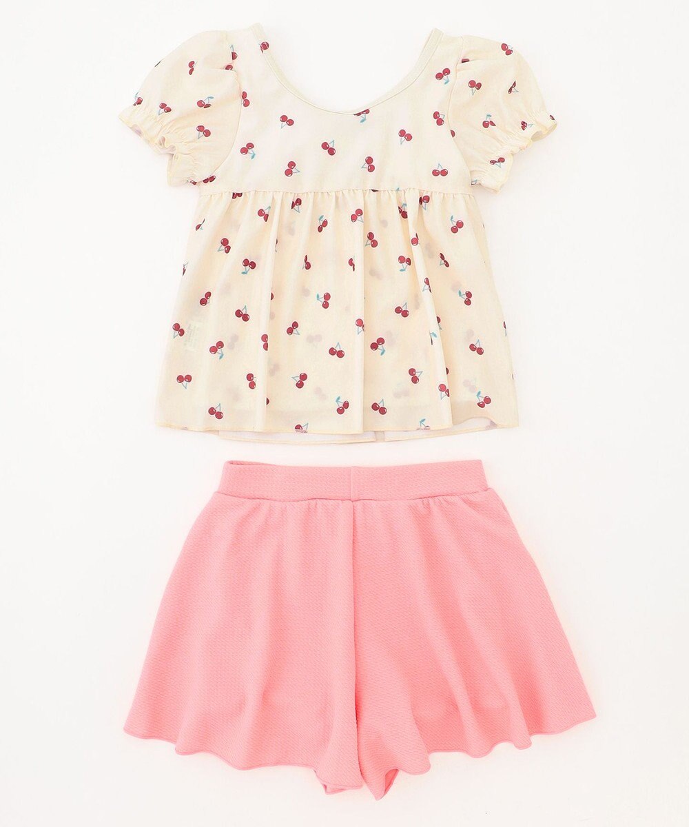 ANY KIDS 総柄 セパレート水着 