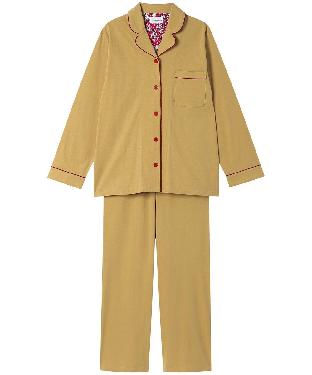 une nana cool 【綿100％】ハイゲージ天竺パジャマ　ＭＡＤＥ　ＷＩＴＨ　ＬＩＢＥＲＴＹ　ＦＡＢＲＩＣ 