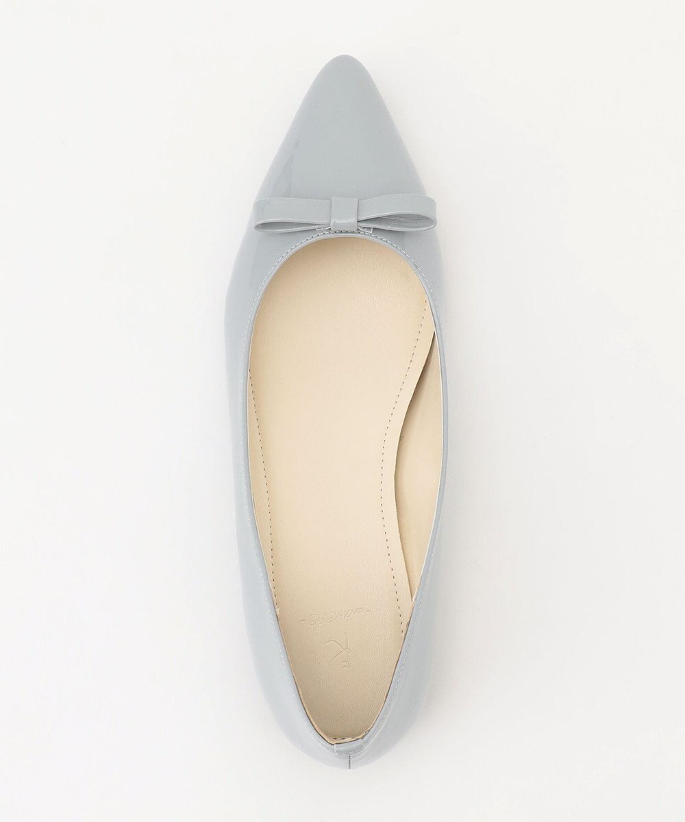 組曲 【晴雨兼用】ポインテッドリボンパンプス 