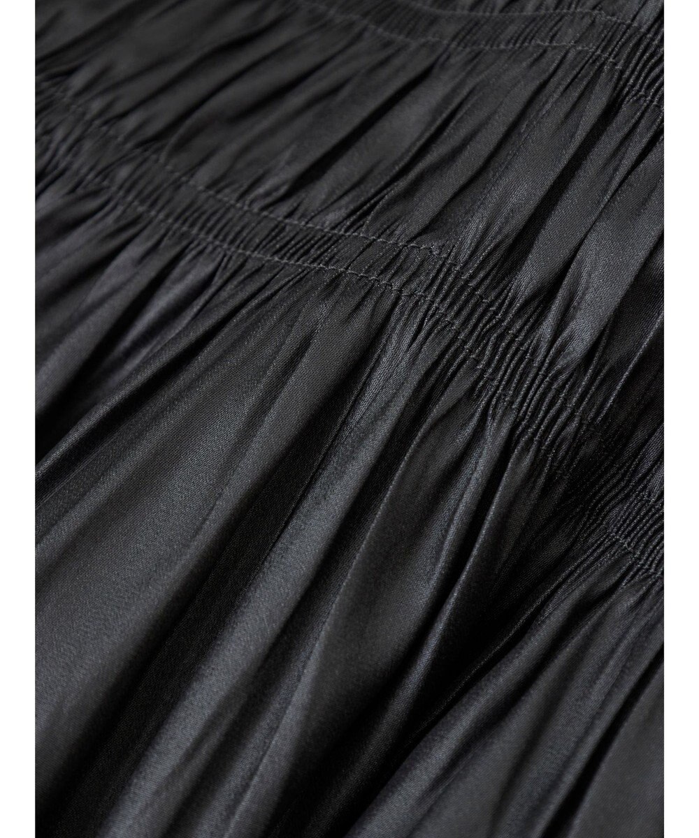 Green Parks レザー風キャミワンピース 