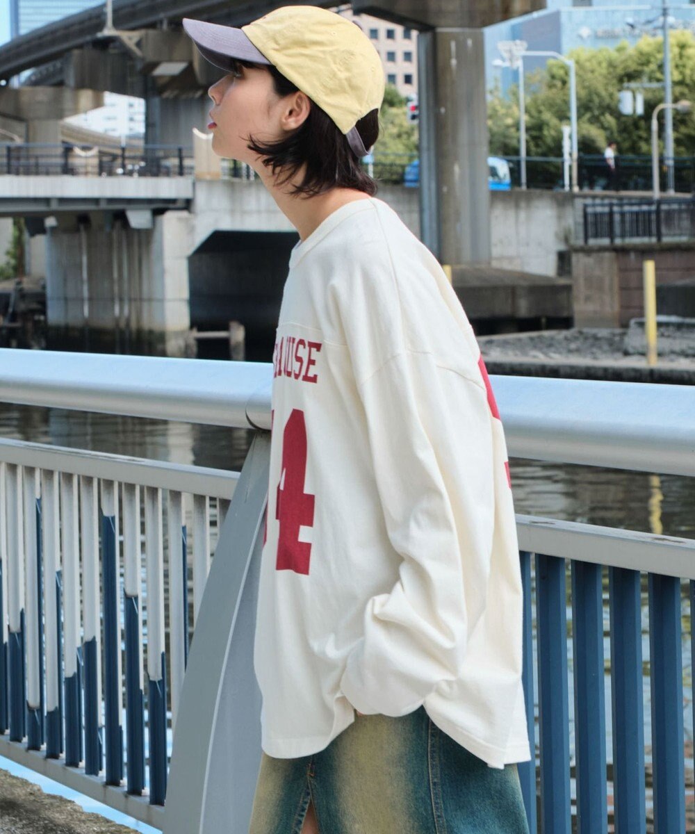 WEGO 【ユニセックス着用ITEM】ナンバリングフットボールBIG　T（LS） 