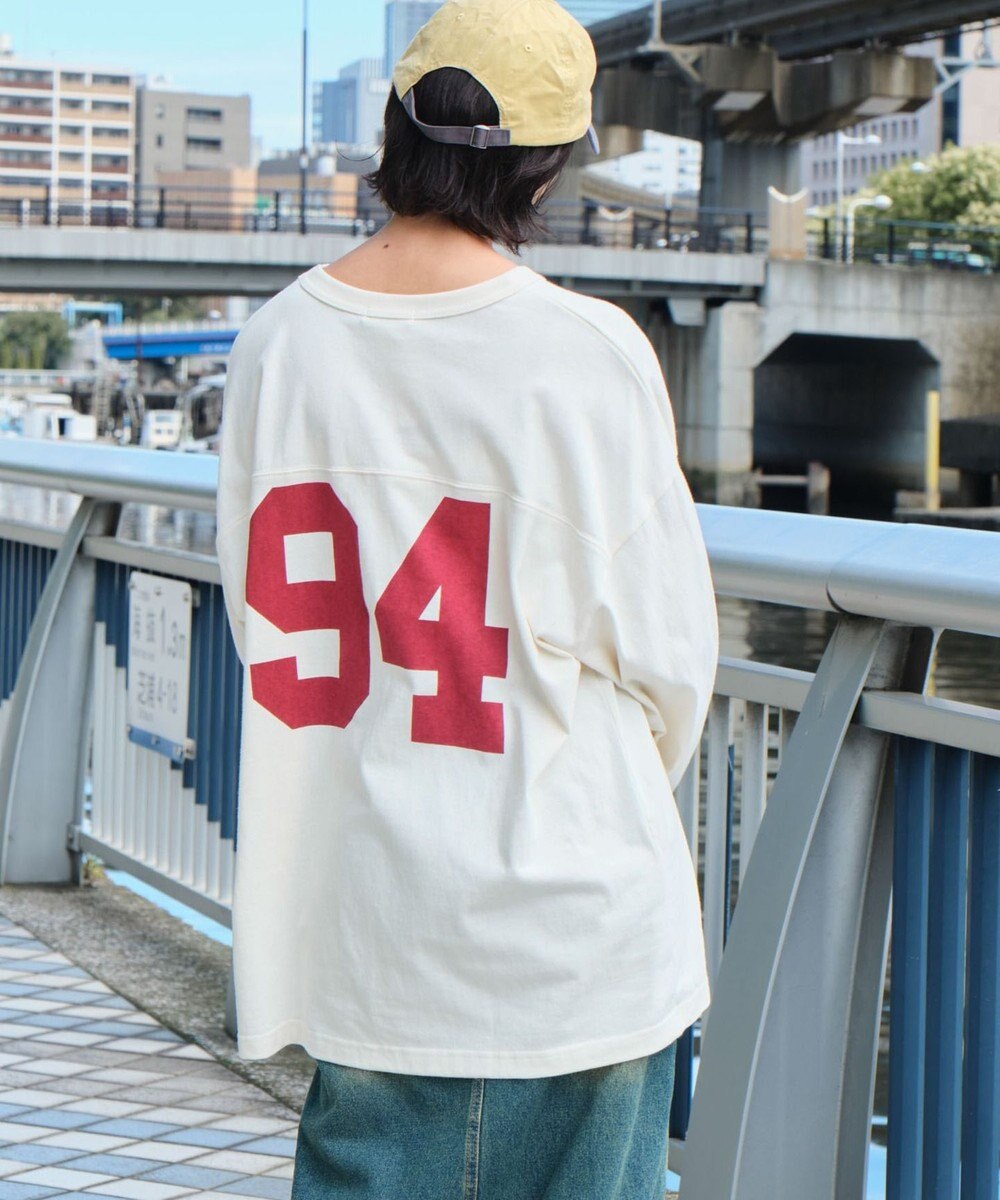 WEGO 【ユニセックス着用ITEM】ナンバリングフットボールBIG　T（LS） 