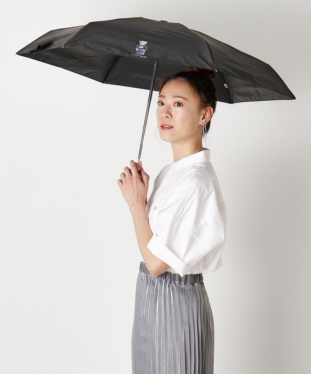 MOONBAT 【WEB限定】POLO RALPH LAUREN(ポロ ラルフローレン) 晴雨兼用日傘 折りたたみ傘 コンパクト ポロベア 一級遮光 遮熱 UV 