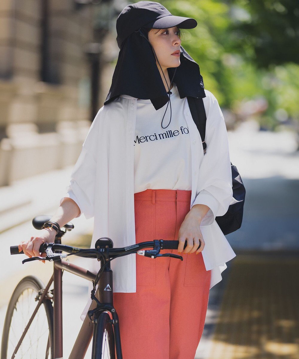 23区 【吸水速乾/UVカット/洗える】ボディシェルドライオックス ベイカー パンツ 