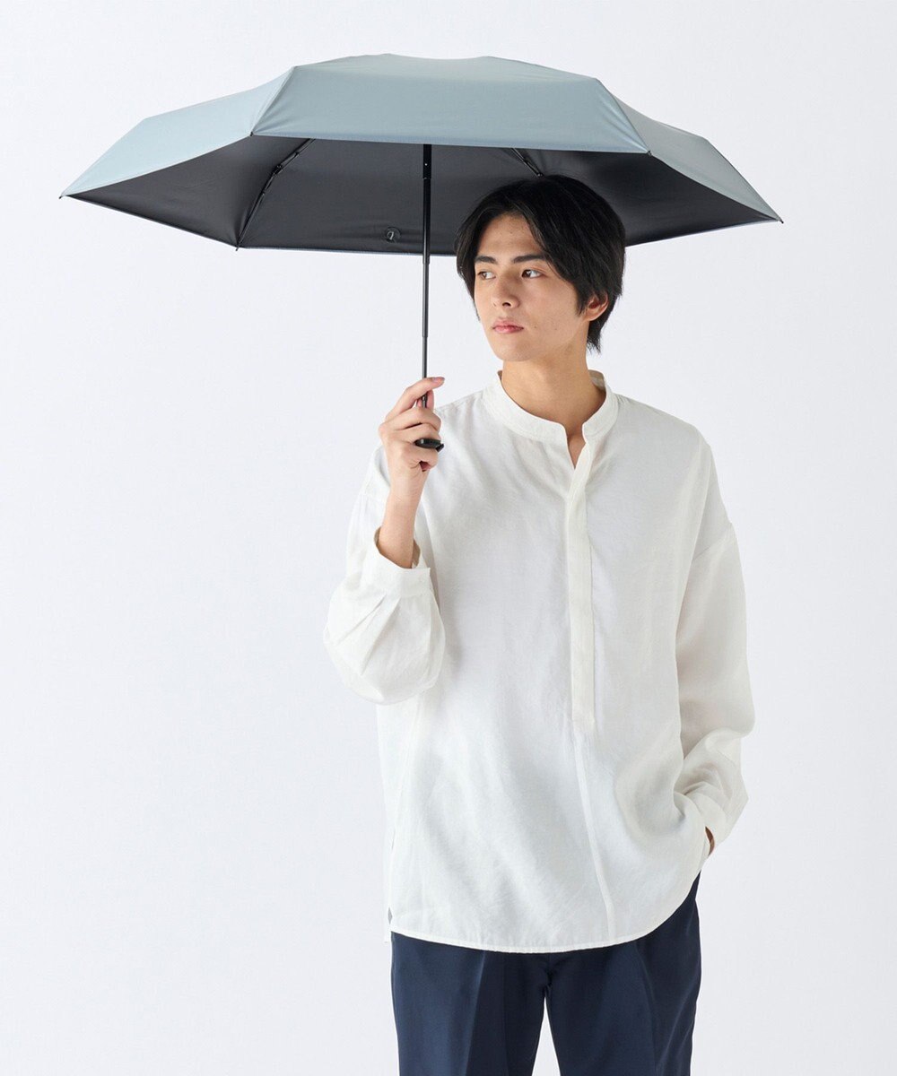 MOONBAT 【遮光100％/超軽量】マジで軽い傘 晴雨兼用折りたたみ日傘 マジカルテックプロテクション 5Flat50 