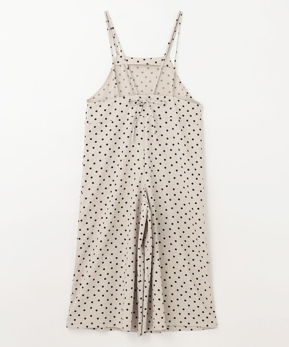 ANY 【洗濯機可/着丈調整可】ドットプリント サロペット 