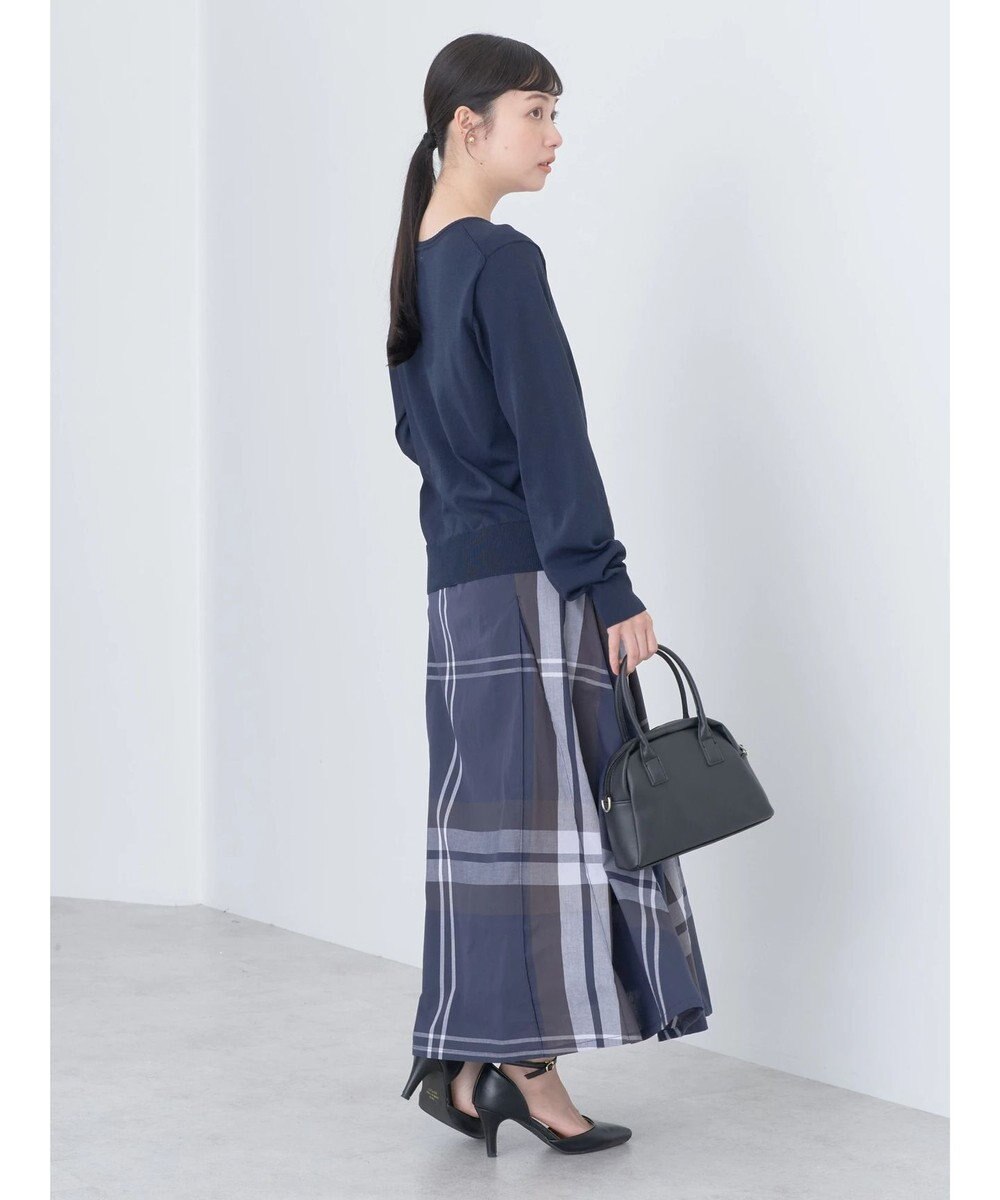 earth music&ecology ＢＩＧチェックフレアスカート 