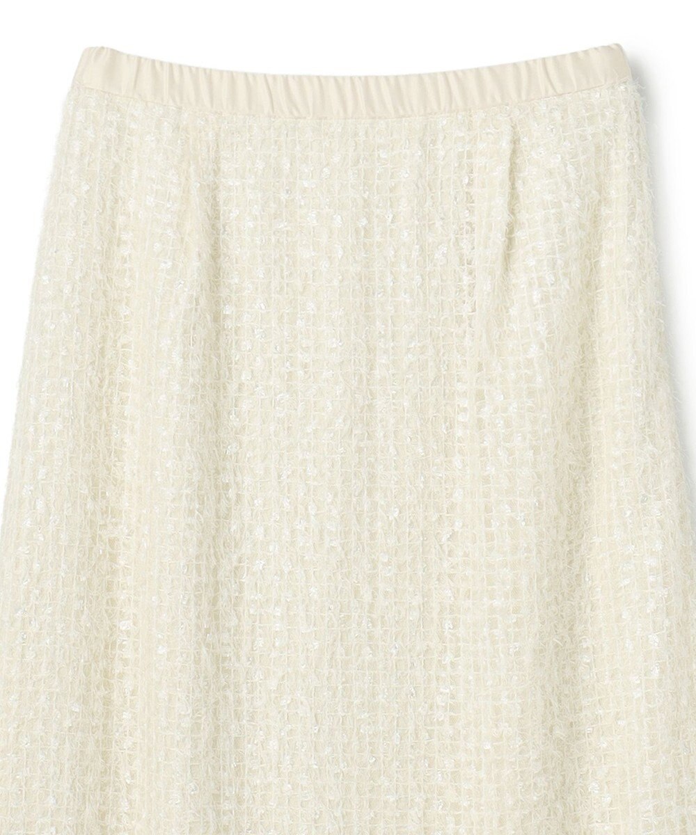 UNFILO エアリーヤーン Iラインスカート 