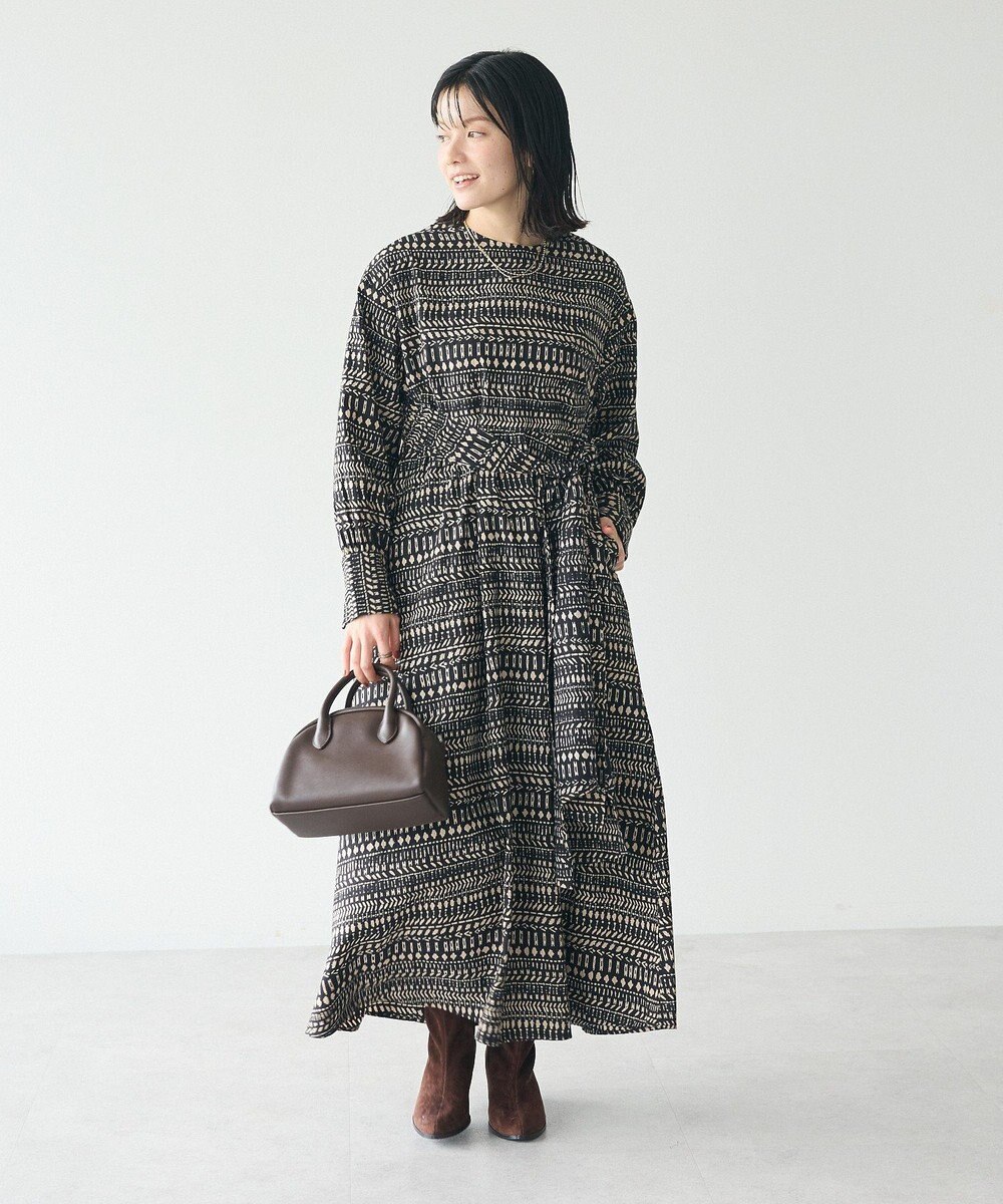 CRAFT STANDARD BOUTIQUE ウエストデザインワンピース 