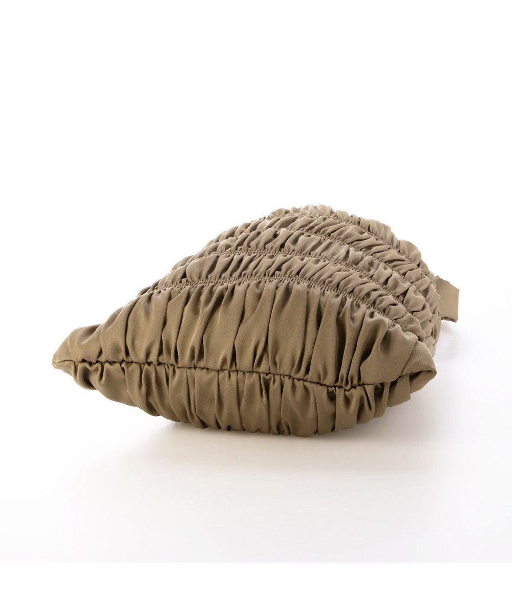 UNBILLION カシュカシュ cachecache / サテンギャザー巾着トートバッグ 