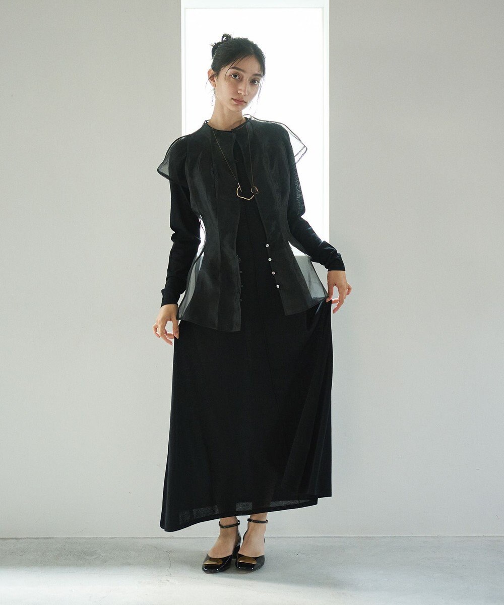 #Newans パーフェクトシルエットニットドレス 