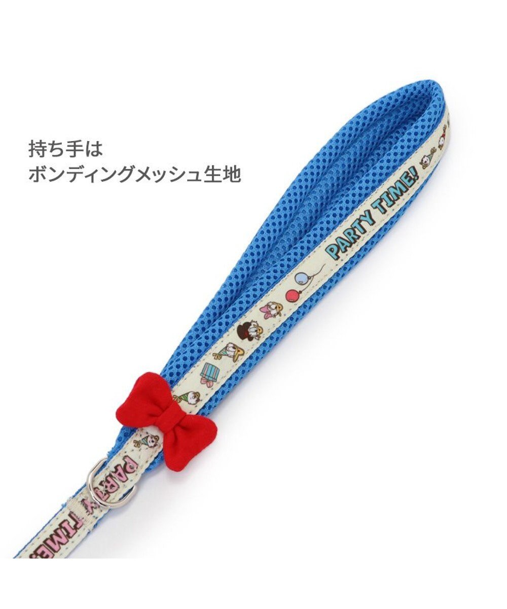PET PARADISE ディズニー ドナルドダック 90周年 反射 リード ３Ｓ 《パーティー柄》 超小型犬 