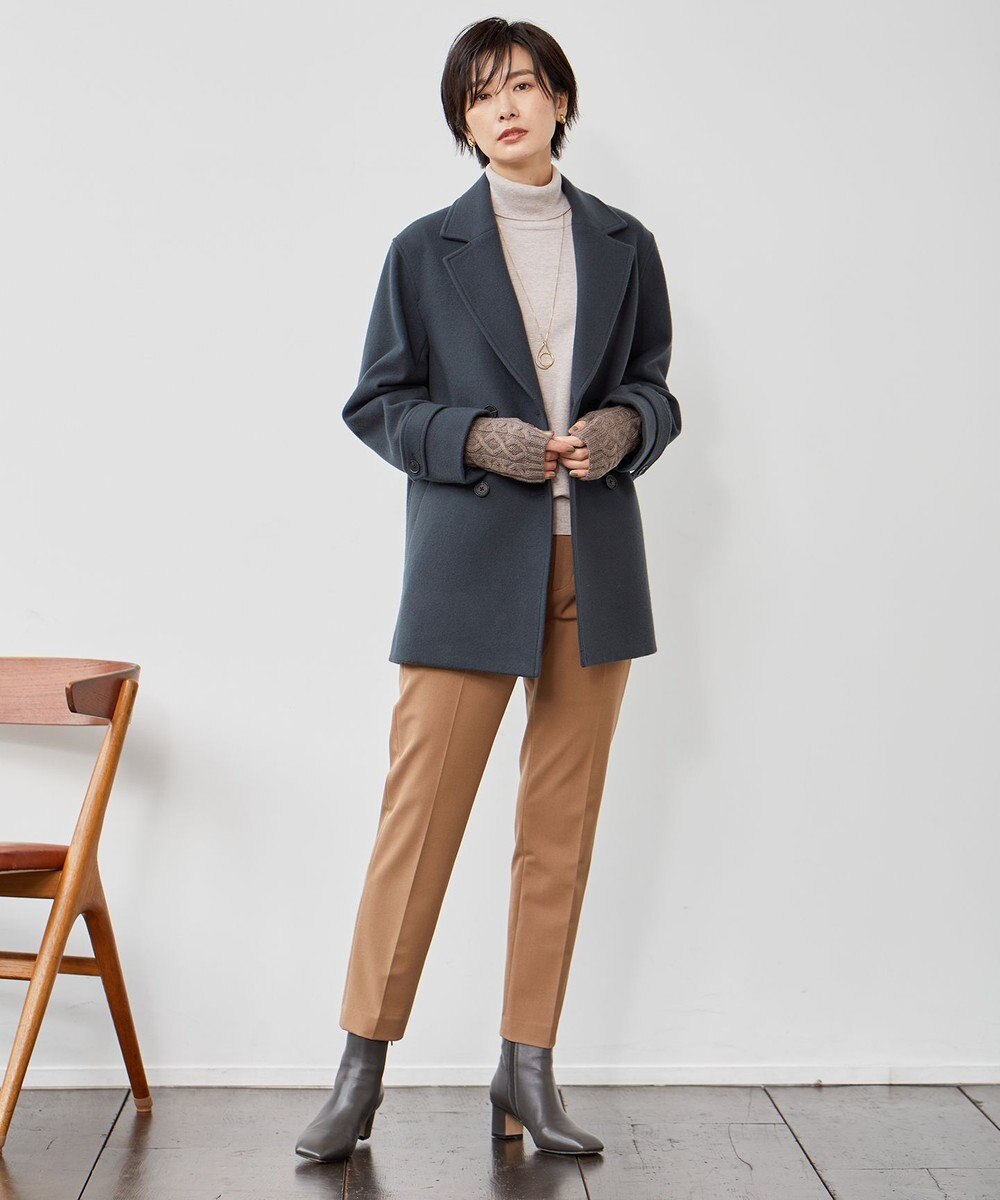 J.PRESS LADIES L 【洗える】PRINCE タートルネック ニット 