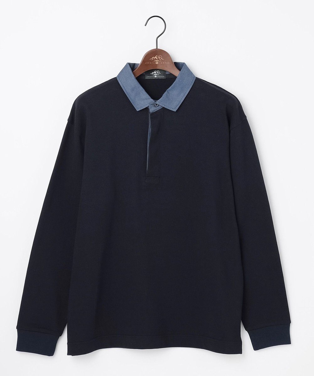 JOSEPH ABBOUD MOUNTAIN 【テーム・ヤルヴィモチーフ】ラガーシャツ 