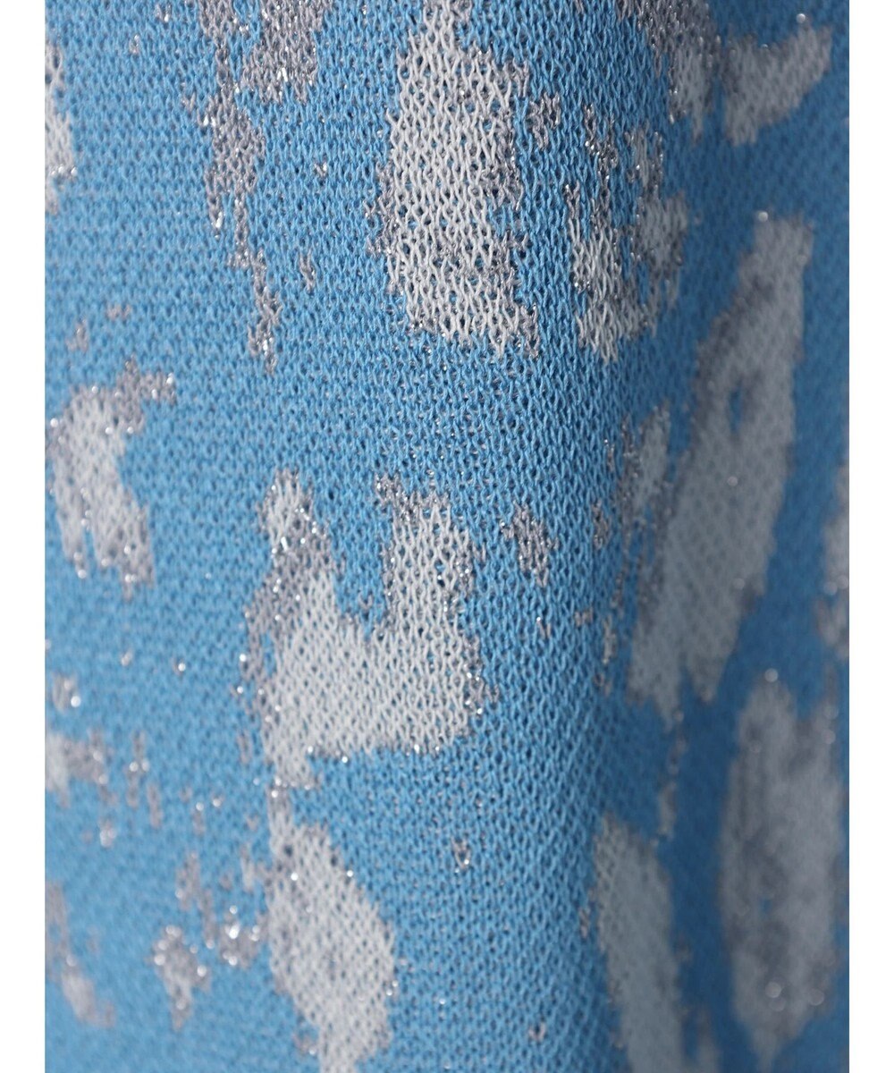 Green Parks ニュアンス柄ニットカーディガン 