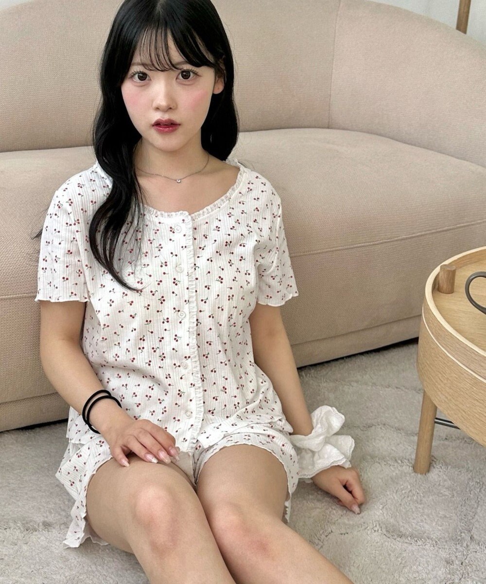 WEGO 総柄セットアップルームウェア 