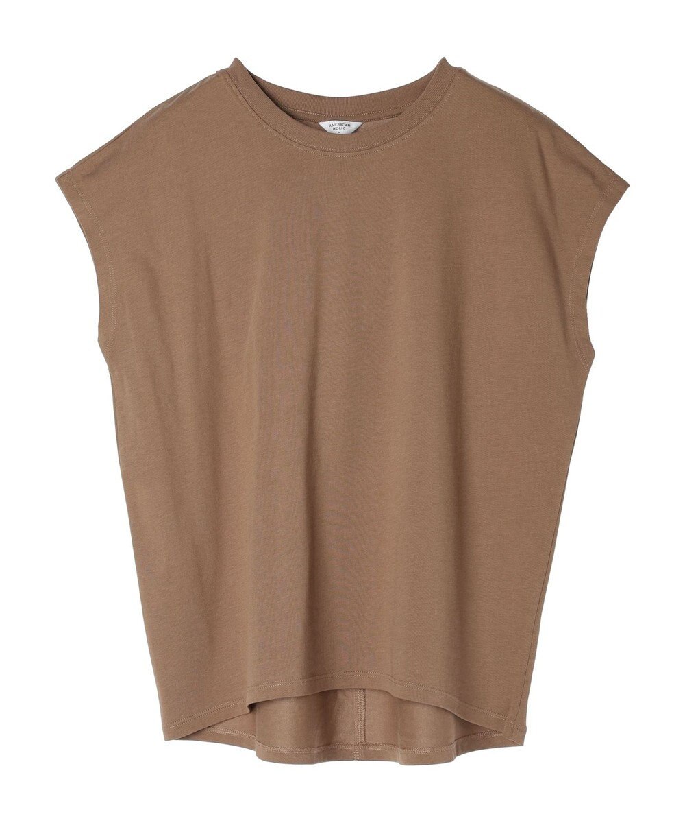 AMERICAN HOLIC 接触冷感フレンチスリーブカットプルオーバー 