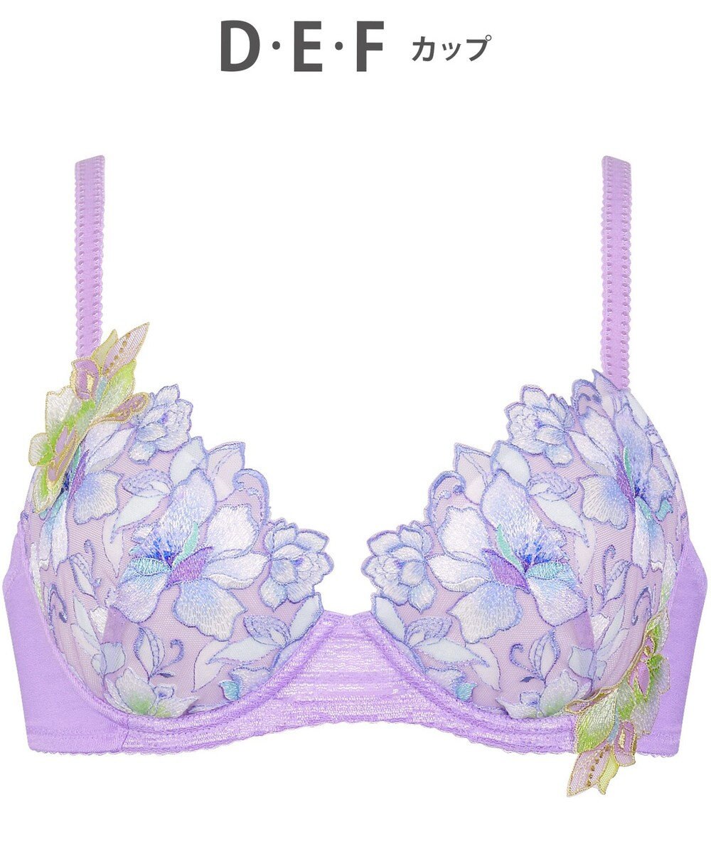 Wing ブラジャー Wing Lesiage ふっくら、まる胸メイク 背中にやさしくフィット 【2860シリーズ】 パッド有 ブラ PB2860 ウイング／ワコール 